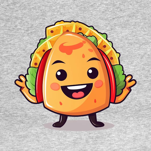 kawaii Taco T-Shirt cute potatofood by nonagobich